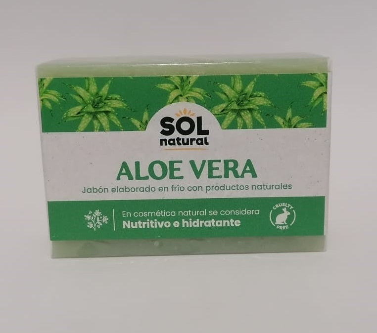 JABON ALOE VERA SOLNATURAL 100GR