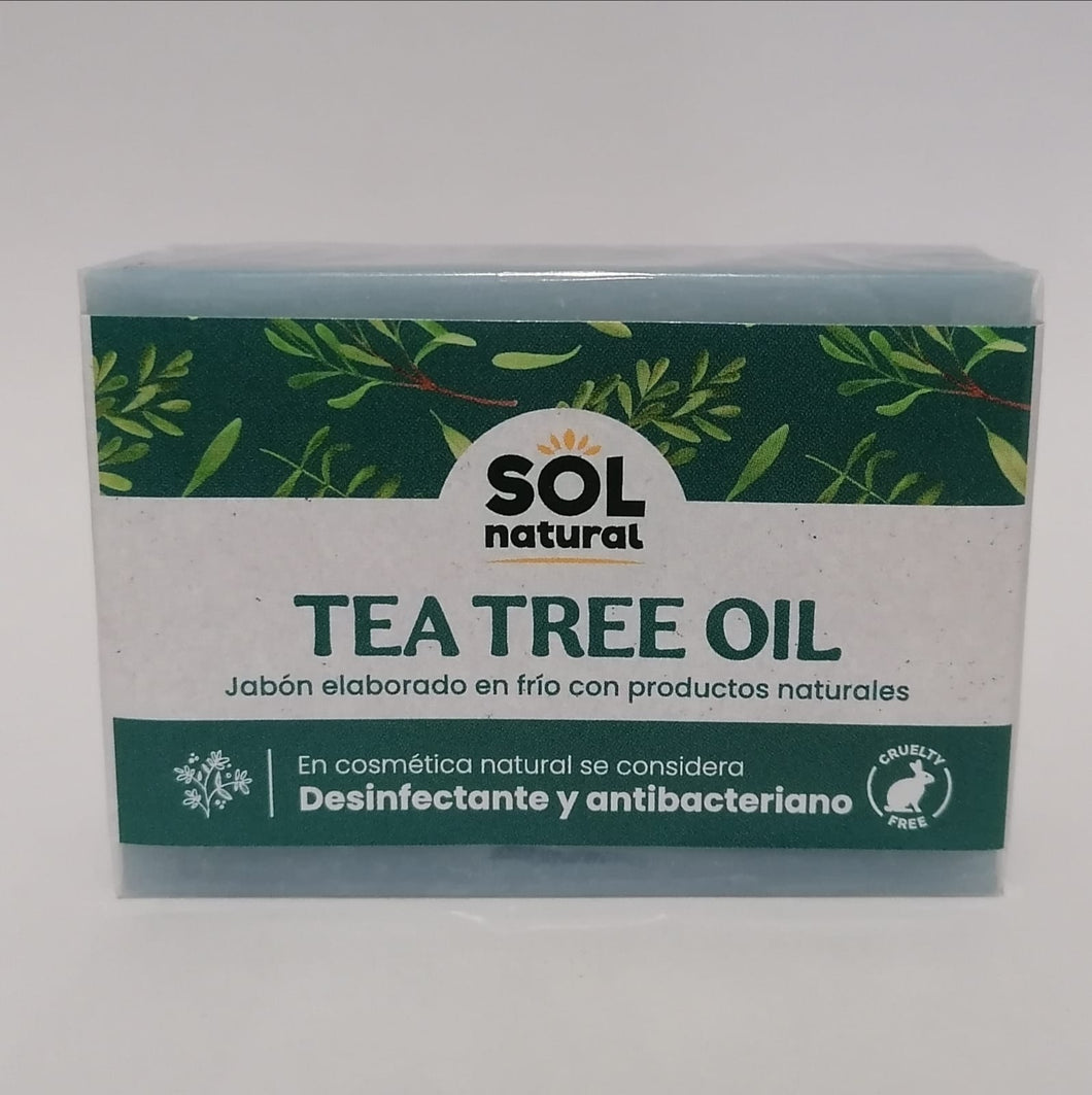 JABON TEA TREE OIL SOLNATURAL 100GR