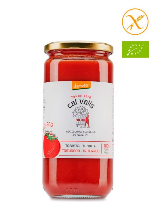 TOMATE TRITURADO CAL VALLS ECOLOGICO 670 GR